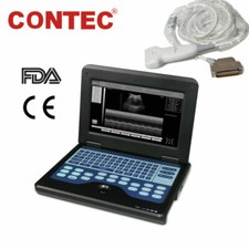 CE CONTEC tragbares Ultraschall-Scanner-Laptop-Ger&auml;t, 7,5-MHz-Linearsonde