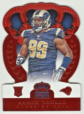 AARON DONALD 2014 Panini Crown Royale Red Foil ROOKIE RC /99
