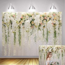 Flower Backdrop Engagement Party Flower Bridal Background for Wedding Decoration