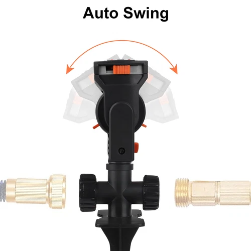 Garden Lawn Sprinkler Auto Spray Grass Watering Irrigation System Patio Yard - Picture 5 of 18