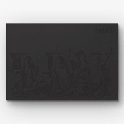 BTS SUGA AGUST D [D-DAY] Album WEVERSE Ver/QR Card+Photo Book+Poster+2 Card+etc