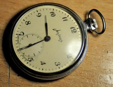 "Molnija" 18J Rare cal.3602 Vtg c.1968's Soviet Russian Pocket watch