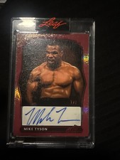 2023 Leaf- Art of Sport- Mike Tyson- Auto Autograph 1/7