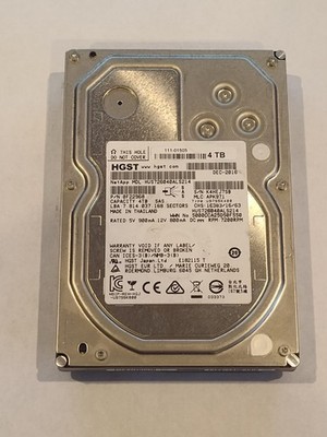 HGST Ultrastar HUS726040ALS214 4TB 7200RPM 3.5'' SAS 6Gb/s Enterprise Hard Drive