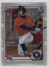 2020 Bowman Chrome Prospects Refractor 50/499 Jeremy Pena #BCP-61 g2u
