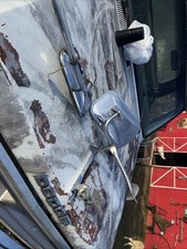 Vintage West Coast Truck Door Mirrors Ford Chevrolet Dodge Chrome Pair