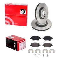 Brembo Bremsscheiben 284Mm + BelÄGe Vorne Passend FüR Fiat Tipo 356 Limo + Kombi
