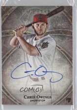 2014 Topps Five Star Auto 298/499 Chris Owings #FSA-CO Auto 1q7