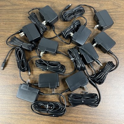 Lot Of 10 Yealink Power Cord Adapter For T64LTE SIP-T64 LTE T67LTE Genuine OEM