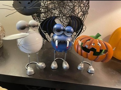 Vampire, Mummy, & Pumpkin:Porch Sitter Halloween decoration Vampire Bouncy