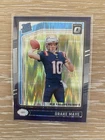 Panini 2024 Donruss Optic Drake Maye Rated Rookie Purple Shock Prizm #229