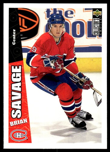 1996 Collector's Choice Brian Savage #140 card