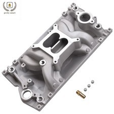 Dual Plane Vortec Intake Manifold For Chevy Small Block 5.0l305 5.7l350 Engine