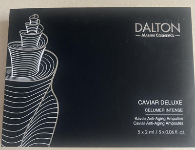 Dalton Cosmetics Caviar Deluxe Ampullen Anti Age Neu + Originalverpackt 5x2 ml 