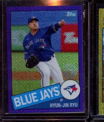 2020 TOPPS SILVER PACK HYUN JIN RYU PURPLE PARALLEL 9/75 | eBay