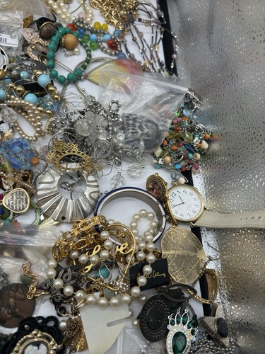 SALE * VTG CAMEOS 3-D 40x30mm HUGE 16 LOT JEWELRY RESIN - Foto 2