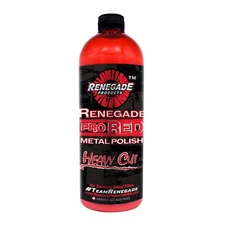 Renegade Products USA Pro Red Liquid Metal Polish - Heavy Cut 24 OZ, 