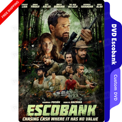 Escobank (2025) Action Crime Adventure | Custom DVD | EN Movie Free Shipping