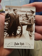2016 Leaf Babe Ruth Collection #56 Babe Ruth Joins the National Guard 1924