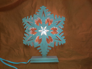 RATAGS Holzdesign Germany - Snowflake ~~ R793