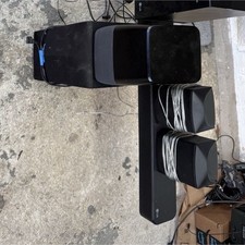 LG Home Theater Speaker System Wired Black Rectangular