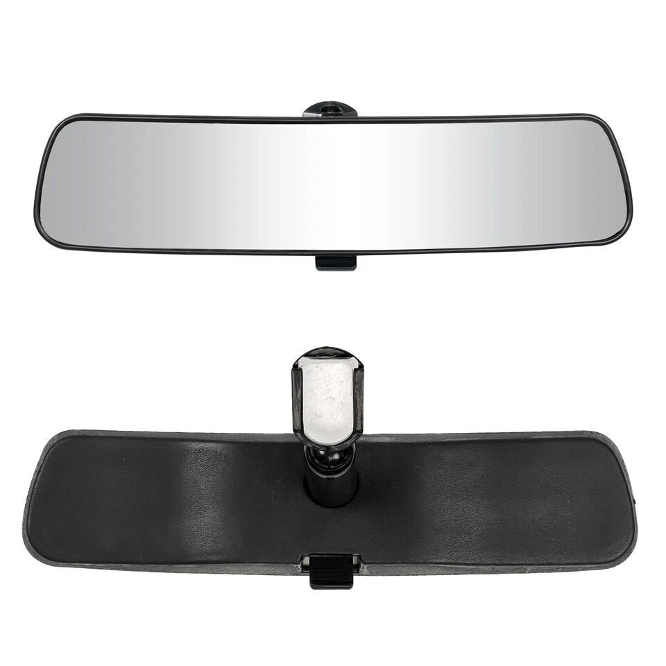 Universal Inner Inside Interior 8 Inch Rearview Rear View Mirror w/ Adhesive Kit Foto 2 de 4