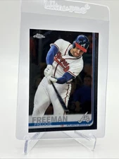 2019 Topps CHROME Freddie Freeman Baseball Card #87 Mint FREE SHIPPING