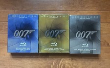 3 JAMES BOND Blu-Ray Movie Sets Volumes One Two Three 1 2 3 9 Movies w/ Slipcase