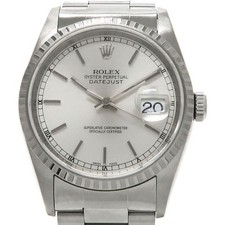 ROLEX Datejust 16220 Gehäusegröße 36mm gebrauchte Herrenuhr #121524