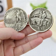 1925 STONE MOUNTAIN Silver Commemorative Coin Liberty Half Dollar
