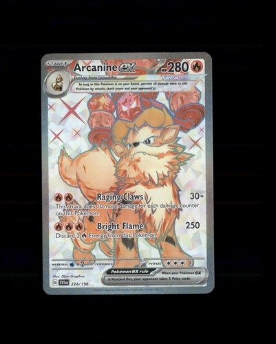 NM SV01: Scarlet & Violet Base Set Holo Arcanine ex - 224/198