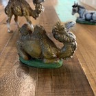 Vintage Italy Papier-mâché Nativity Animals - 2 Camels & Donkey — photo 6