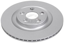 2x A.B.S. Disque de frein Arrière pour JAGUAR F-Type Coupe (X152) 325mm 18836