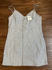 American Eagle striped button down dress new with tags size xl