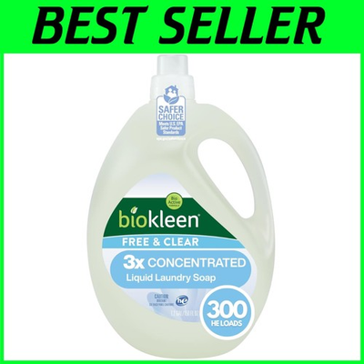 #ad Hypoallergenic Liquid Detergent 3X Concentrated $82.79