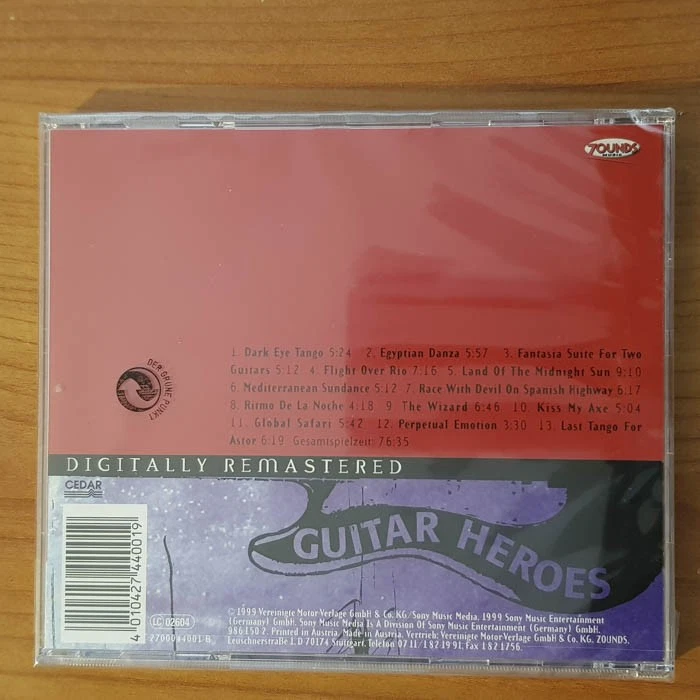 NEUE CD - ZOUNDS - AL DI MEOLA - Race With Devil - Bild 2 von 2