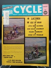 CYCLE AUG 63 Ocelot A-100 Twin-Engined Scrambler Villiers Starmaker 250 Engine 