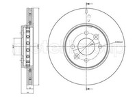 2X Metelli Bremsscheibe 23-1468C FüR Dacia Renault