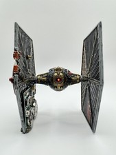 Star Wars Micro Galaxy Squadron Tie Fighter   Custom Deco  LEDs And Speaker