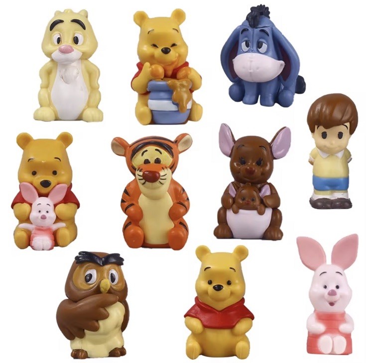 S Toy Set Small Pvc Cake Toppers Gift For Kids