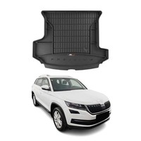 Omac Gummi Kofferraumwanne FüR Skoda Kodiaq 2016-2024 TPE Laderaumwanne Schwarz