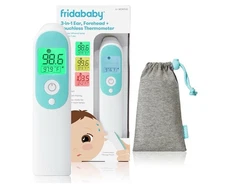 Thermometer, 3-In-1 Infrared Thermometer for Ear, Forehead & Touchless, Fever Th