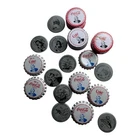 Vintage Coca-Cola Canada Bottle Cap & BC Event Token Lot 1970s Captain Cook