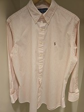 Ralph Lauren Men s Shirt 16 32/33. Plaid Classic Fit Long Sleeve Button Up. L