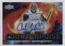 2024-25 Skybox Metal Universe Counterpoise Auto Charlie Lindgren #12CT Auto e9p