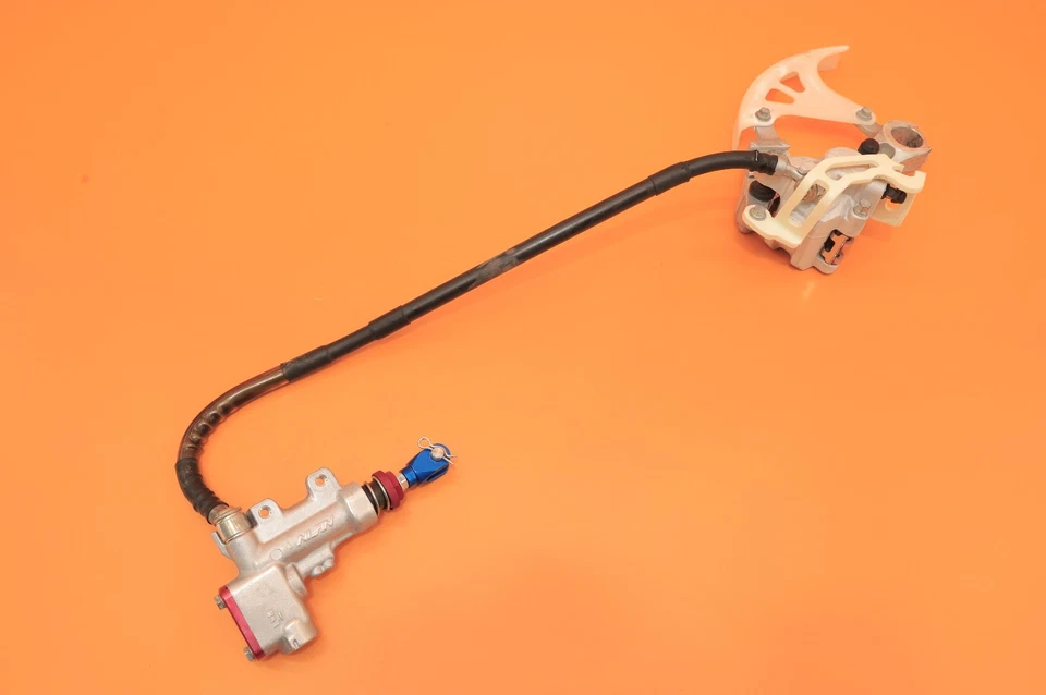 2009 07-09 RMZ250 RMZ 250 后制动卡钳支架主缸软管 TUSK — 第 3/4 张图片