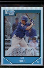 2007 Bowman #BC35 Sam Fuld Chrome Prospects Refractors #/500