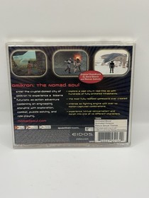 Omikron: The Nomad Soul (Sega Dreamcast, 2000) Complete CIB w/ Reg. Card Tested