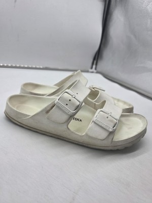 Birkenstock Arizona EVA Sandals Womens Size 8/39 White Two  display picture 2