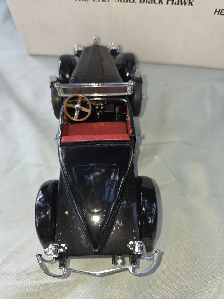 1927 Stutz Black Hawk Danbury Mint Metal Model Original Box 1:24 Diecast Car - Image 4 of 4